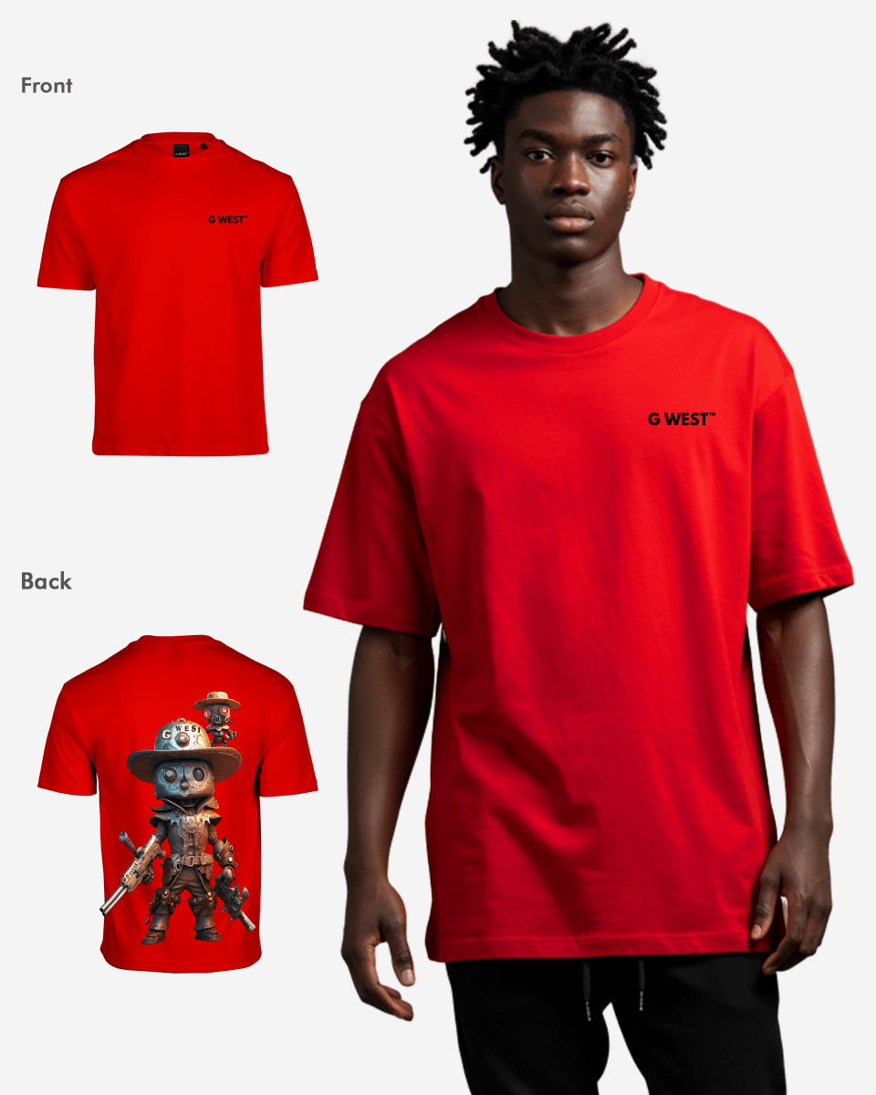 G WEST OVERSIZED DALLAS COWBOY T-SHIRT - 12 COLORS