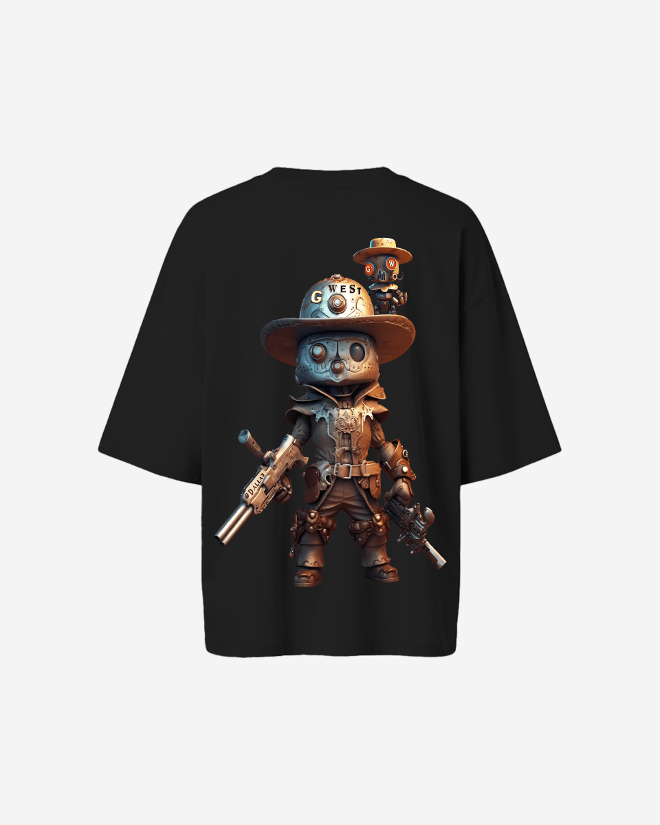 G WEST OVERSIZED DALLAS COWBOY T-SHIRT  - WOMEN