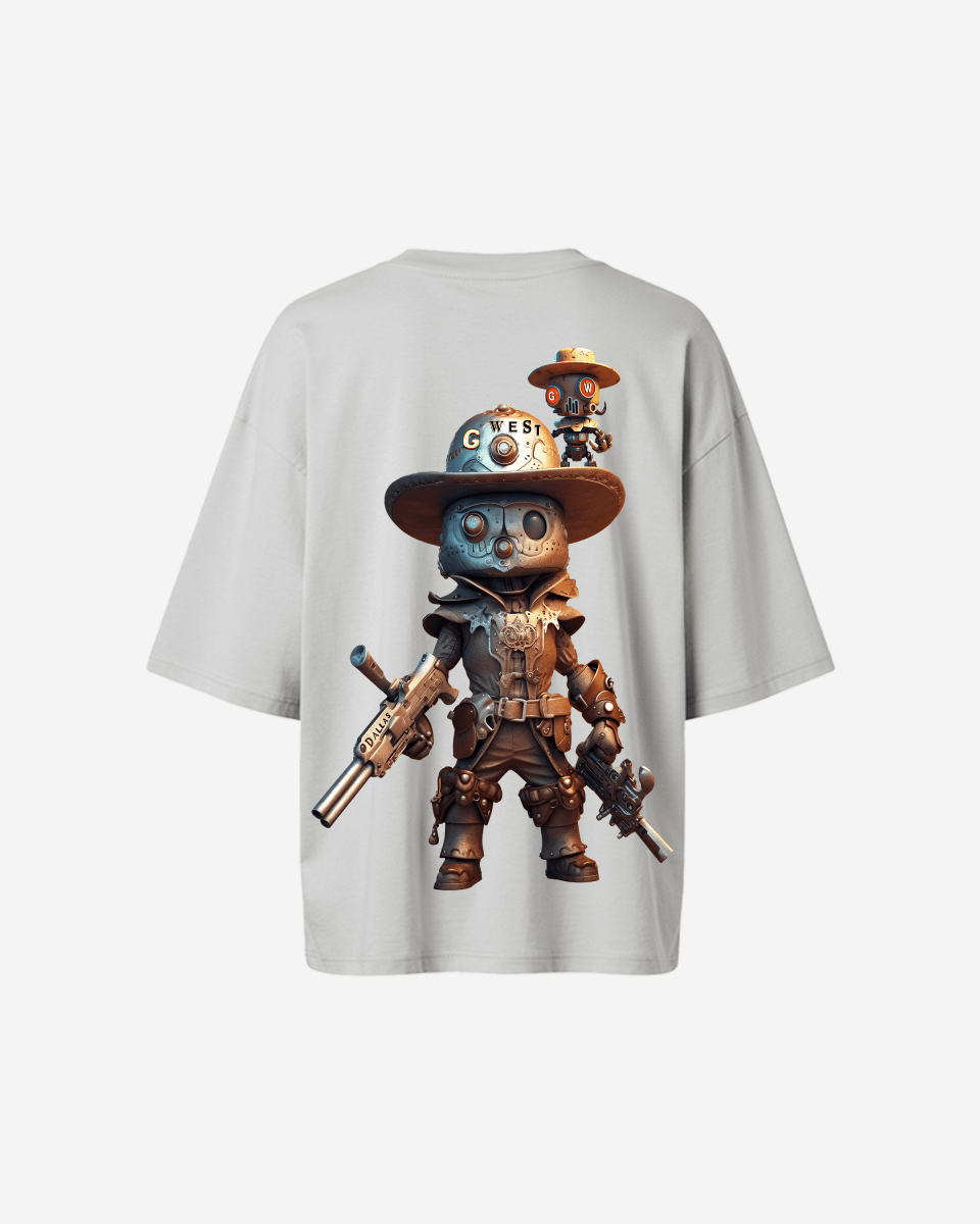 G WEST OVERSIZED DALLAS COWBOY T-SHIRT  - WOMEN