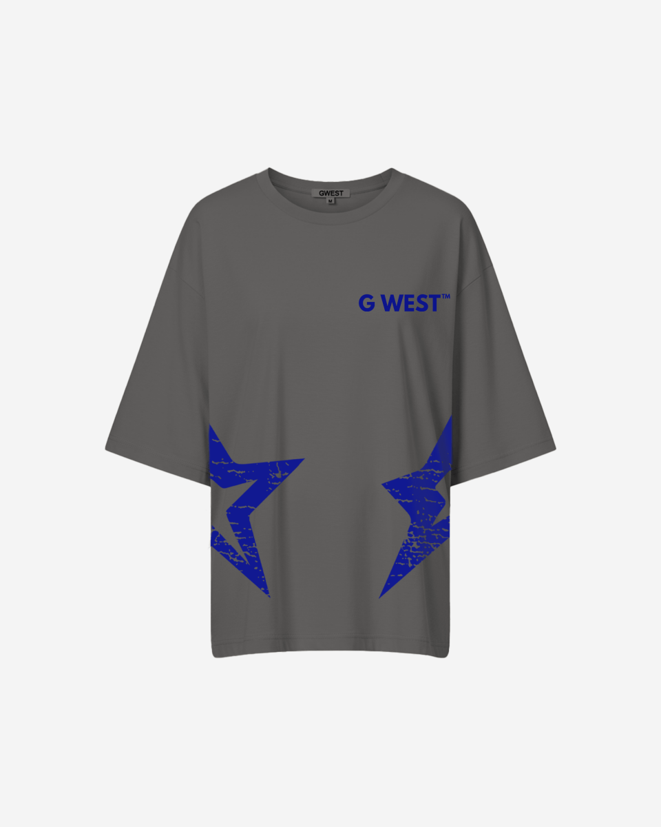 G West Womens Oversized Dallas Logo Tee