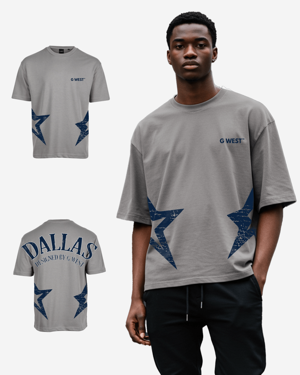 G West Oversized Dallas Logo Tee