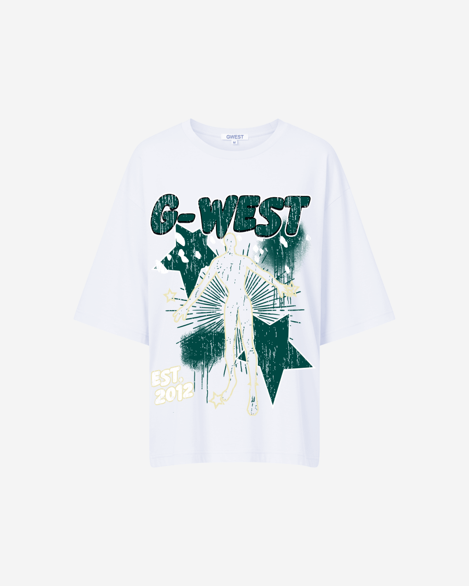 G West Oversized Dazzling Dynamo T Shirt - WOMEN