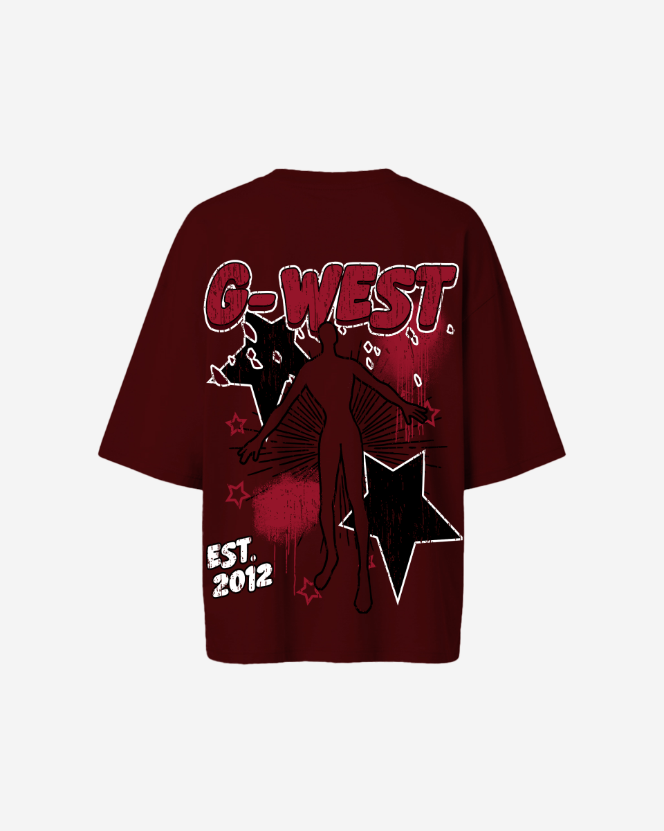 G West Oversized Dazzling Dynamo Tee - Women