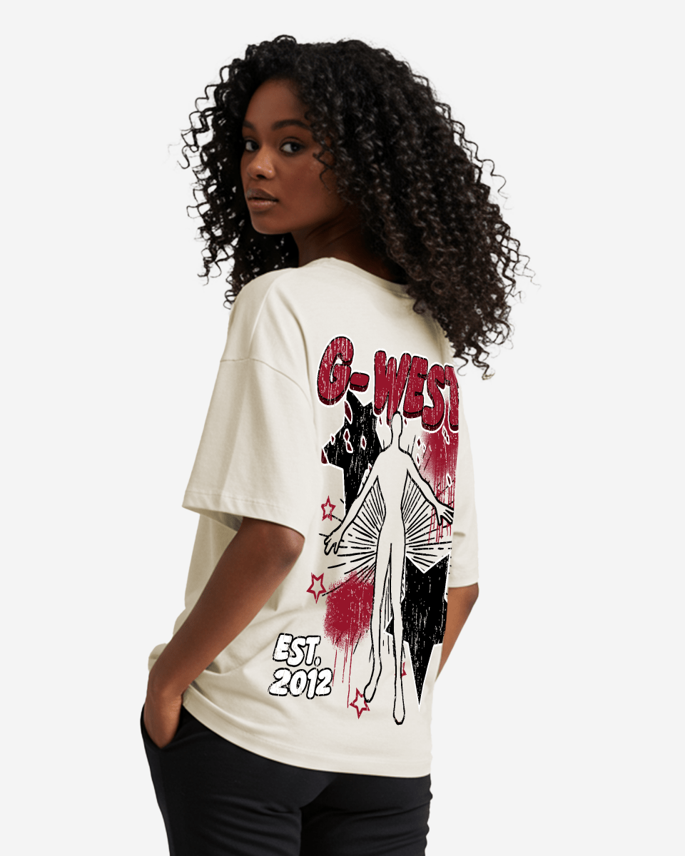 G West Oversized Dazzling Dynamo Tee - Women
