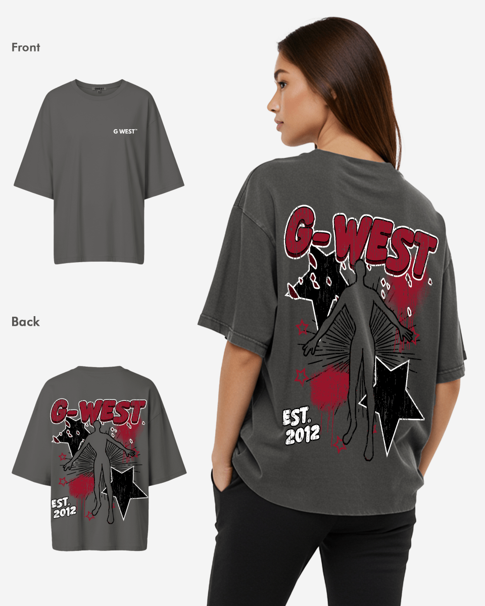 G West Oversized Dazzling Dynamo Tee - Women