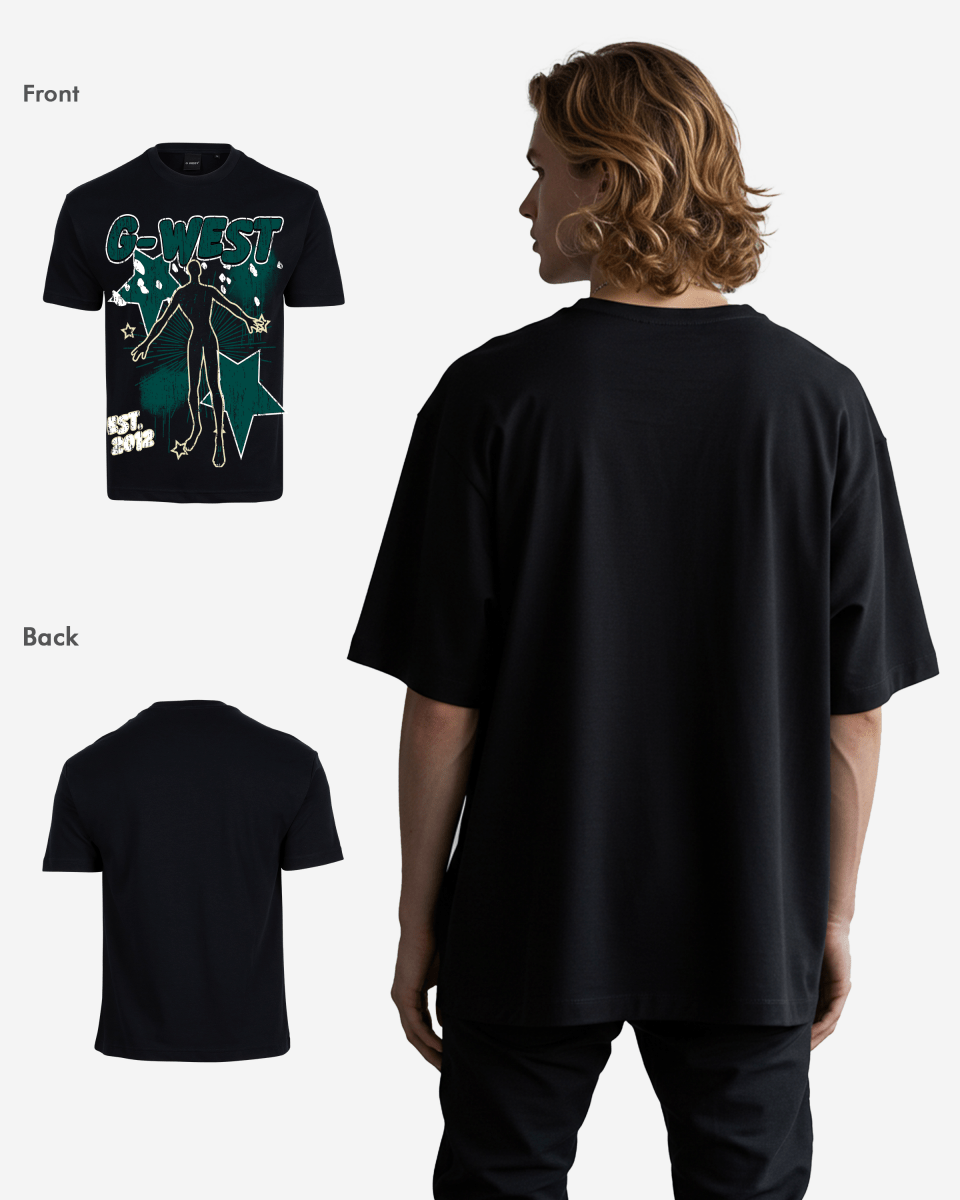 G West Oversized  Dazzling Dynamo Tee