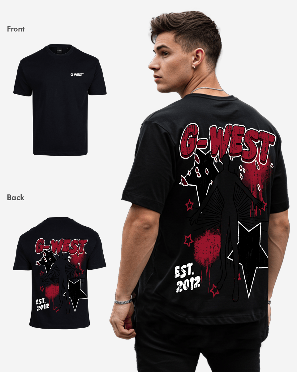 G West Oversized Dazzling Dynamo Tee