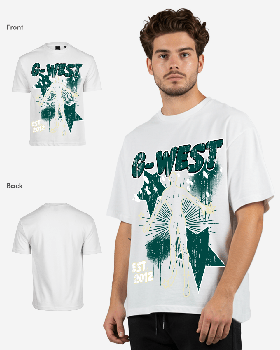 G West Oversized  Dazzling Dynamo Tee