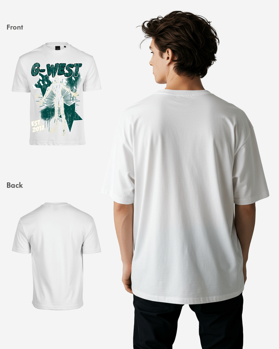 G West Oversized  Dazzling Dynamo Tee