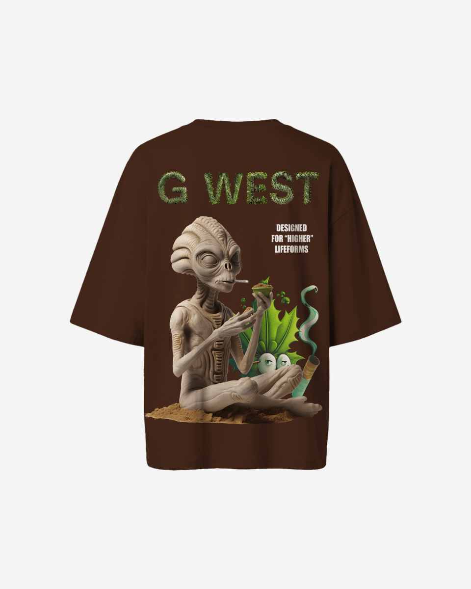 G West Oversized Designed For Higher Lifeforms Tee  - WOMEN