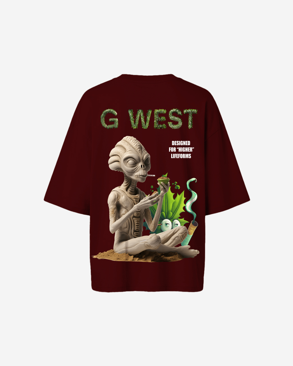 G West Oversized Designed For Higher Lifeforms Tee  - WOMEN