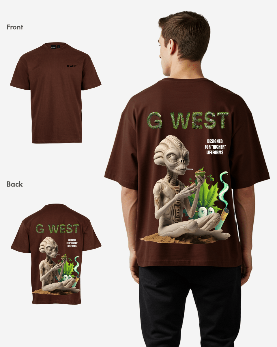 G West Oversized Designed For Higher Lifeforms Tee