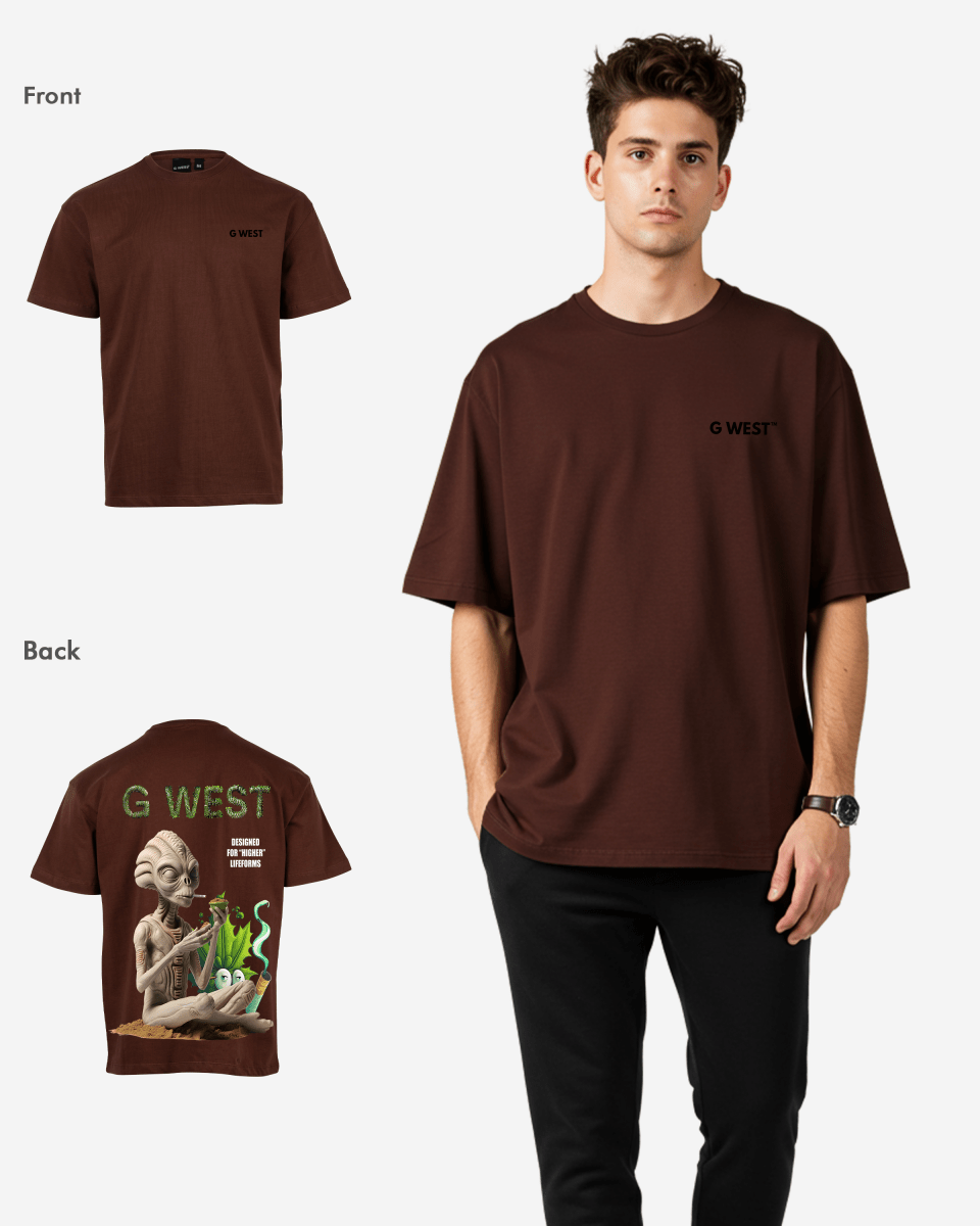 G West Oversized Designed For Higher Lifeforms Tee