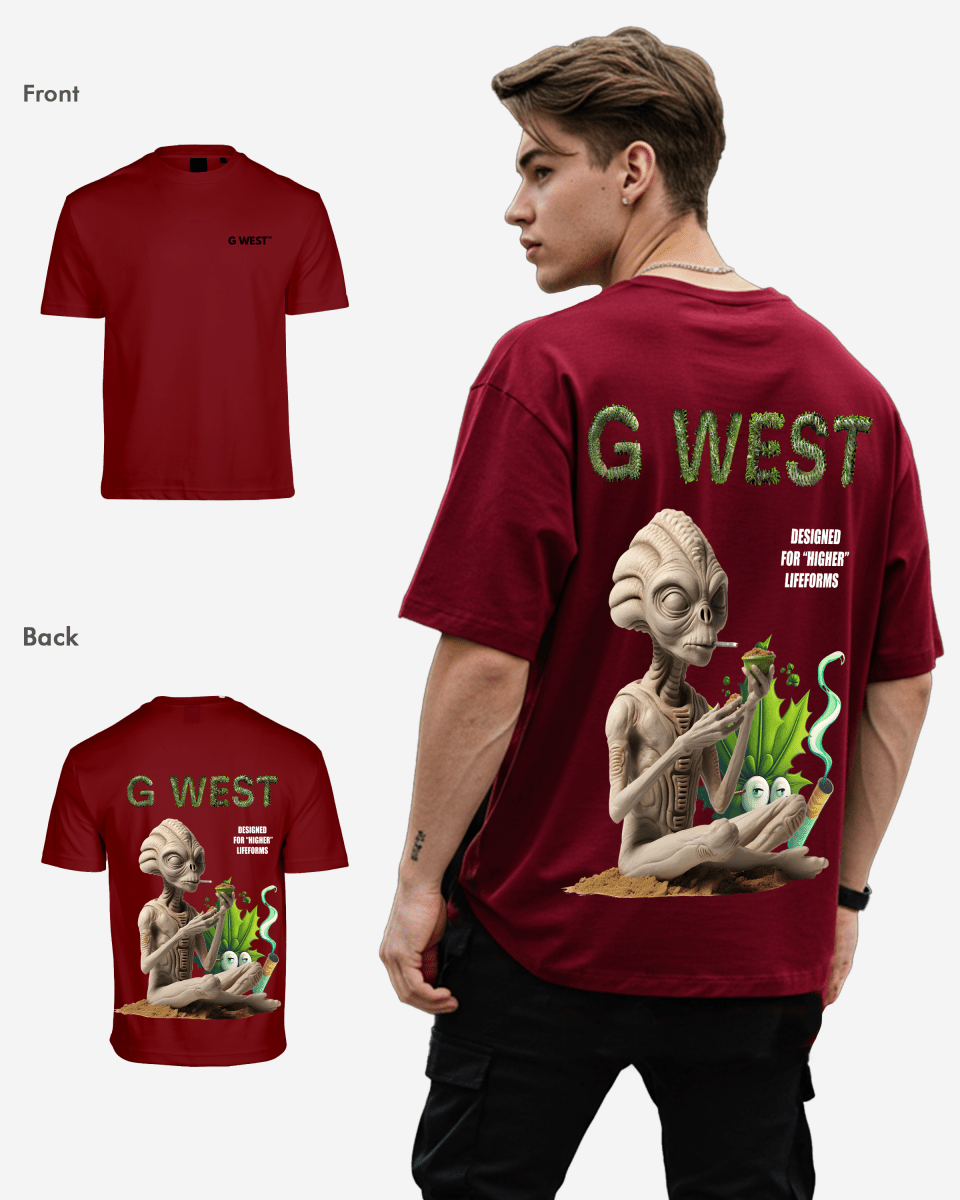 G West Oversized Designed For Higher Lifeforms Tee