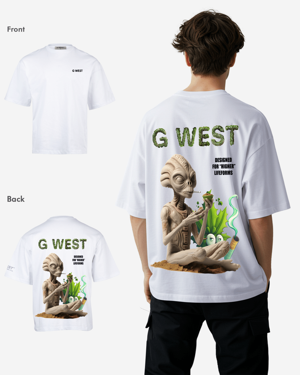 G West Oversized Designed For Higher Lifeforms Tee