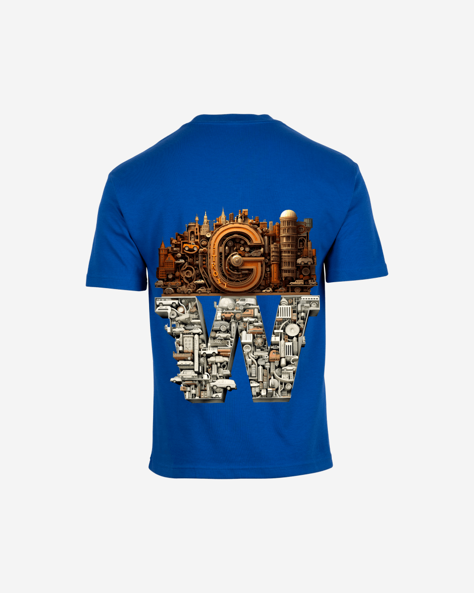 G WEST OVERSIZED DETROIT MOTORCITY T-SHIRT