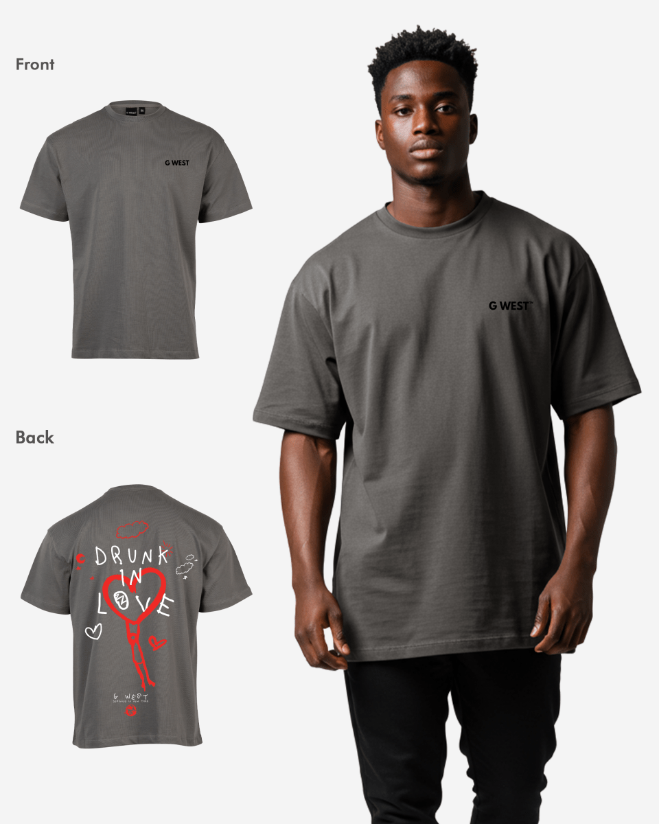 G West Oversized Drunk In Love Tee