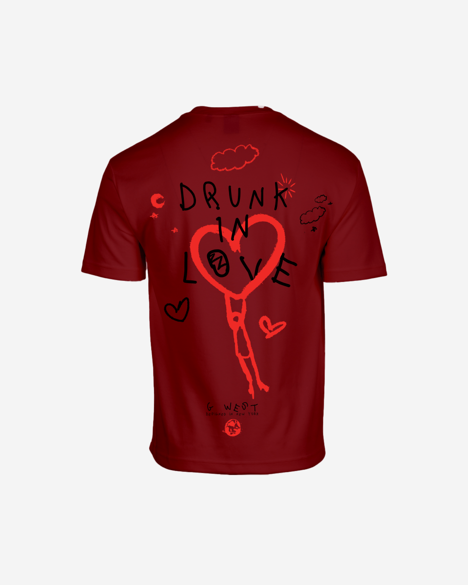 G West Oversized Drunk In Love Tee