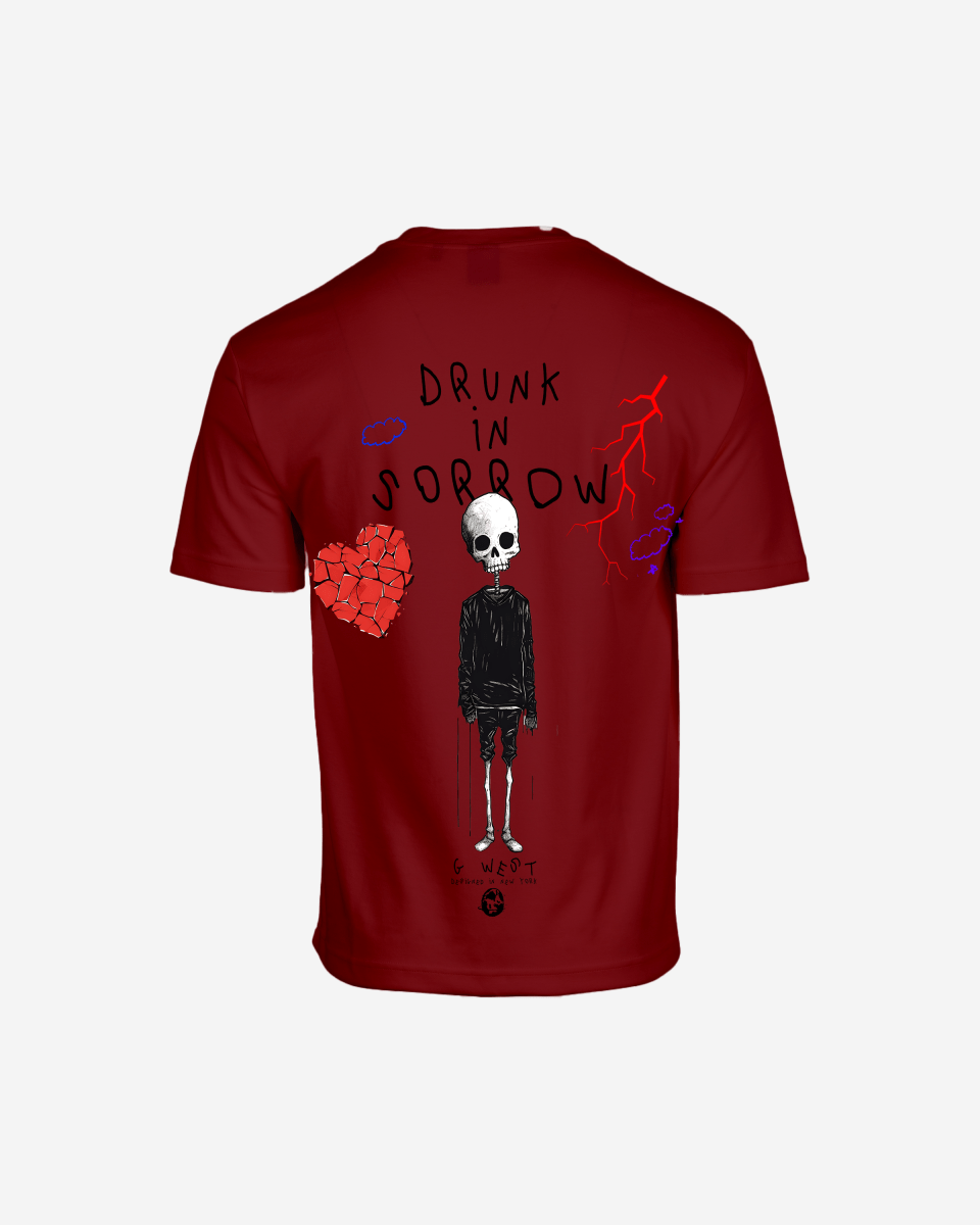 G West Oversized Drunk In Sorrow Tee