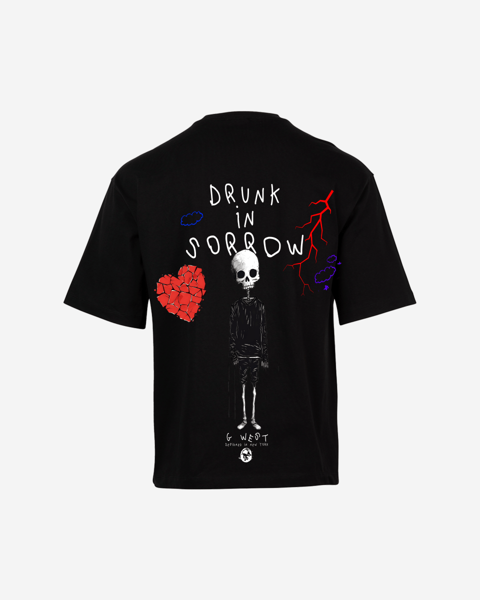 G West Oversized Drunk In Sorrow Tee