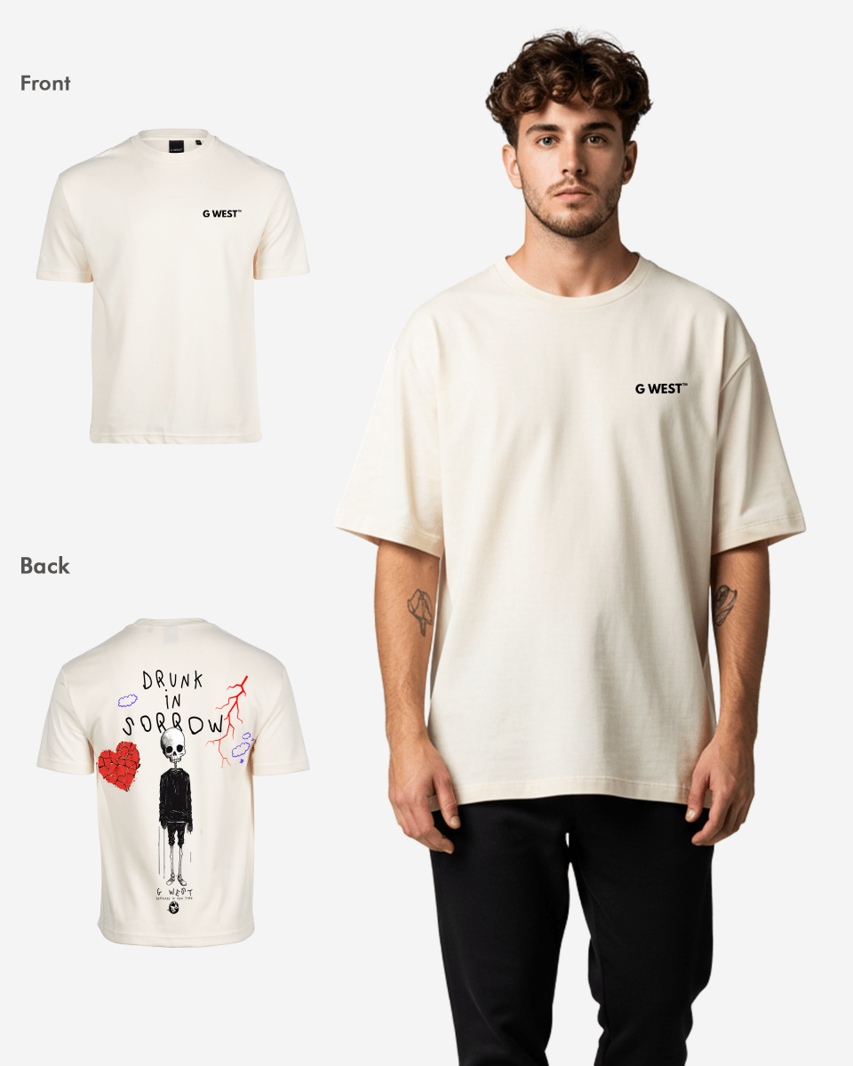 G West Oversized Drunk In Sorrow Tee