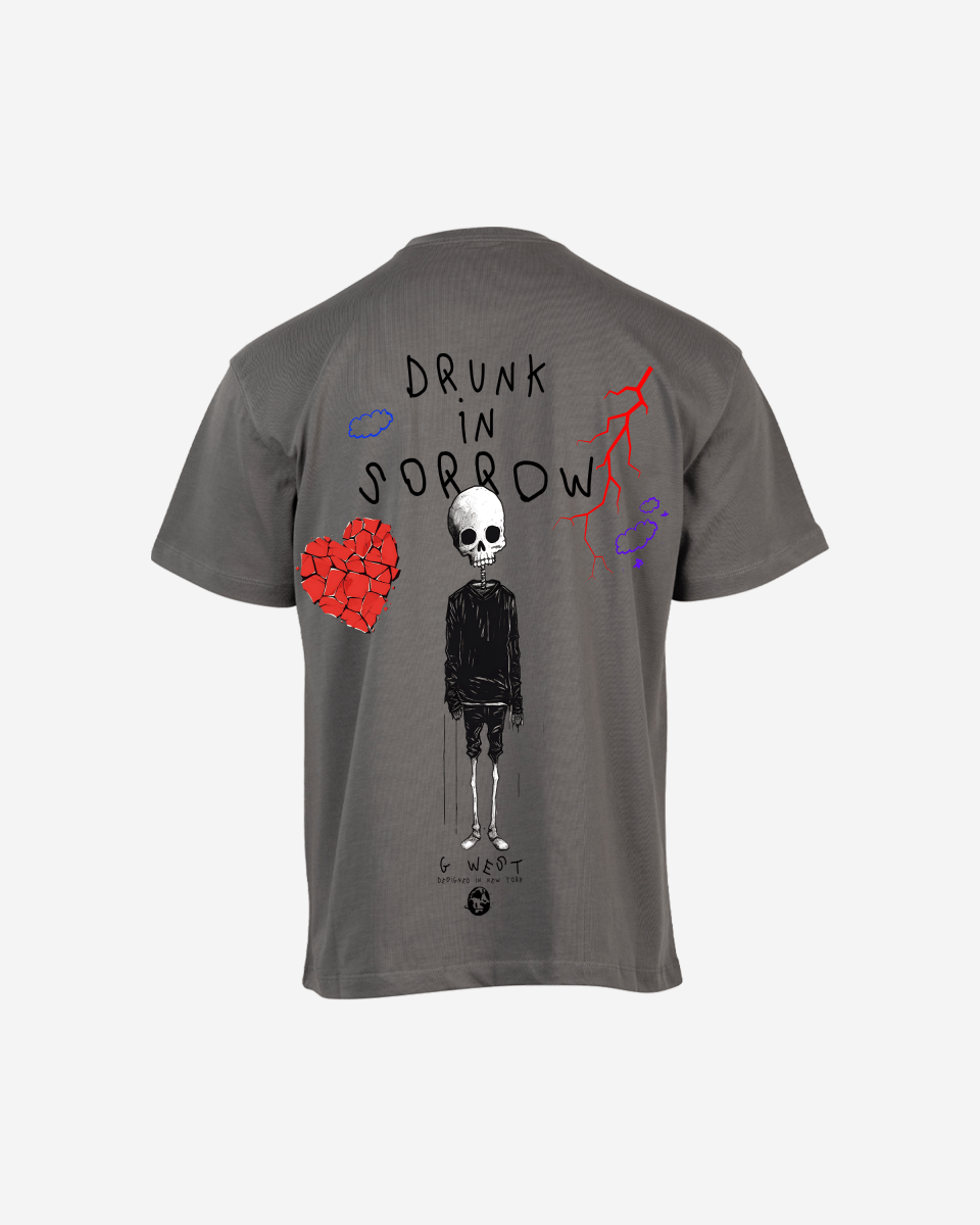 G West Oversized Drunk In Sorrow Tee