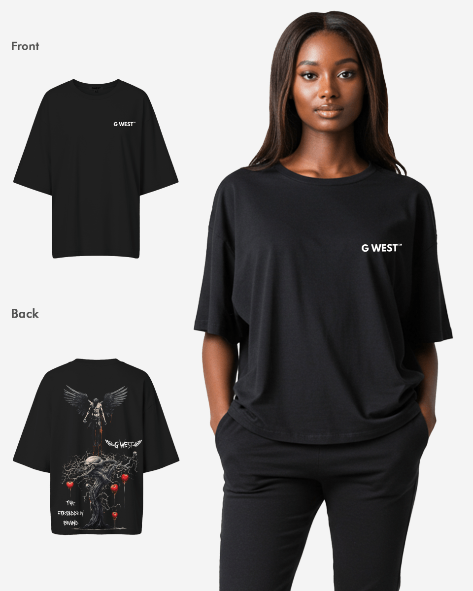 G West Oversized Forbidden Brand Tee - Women
