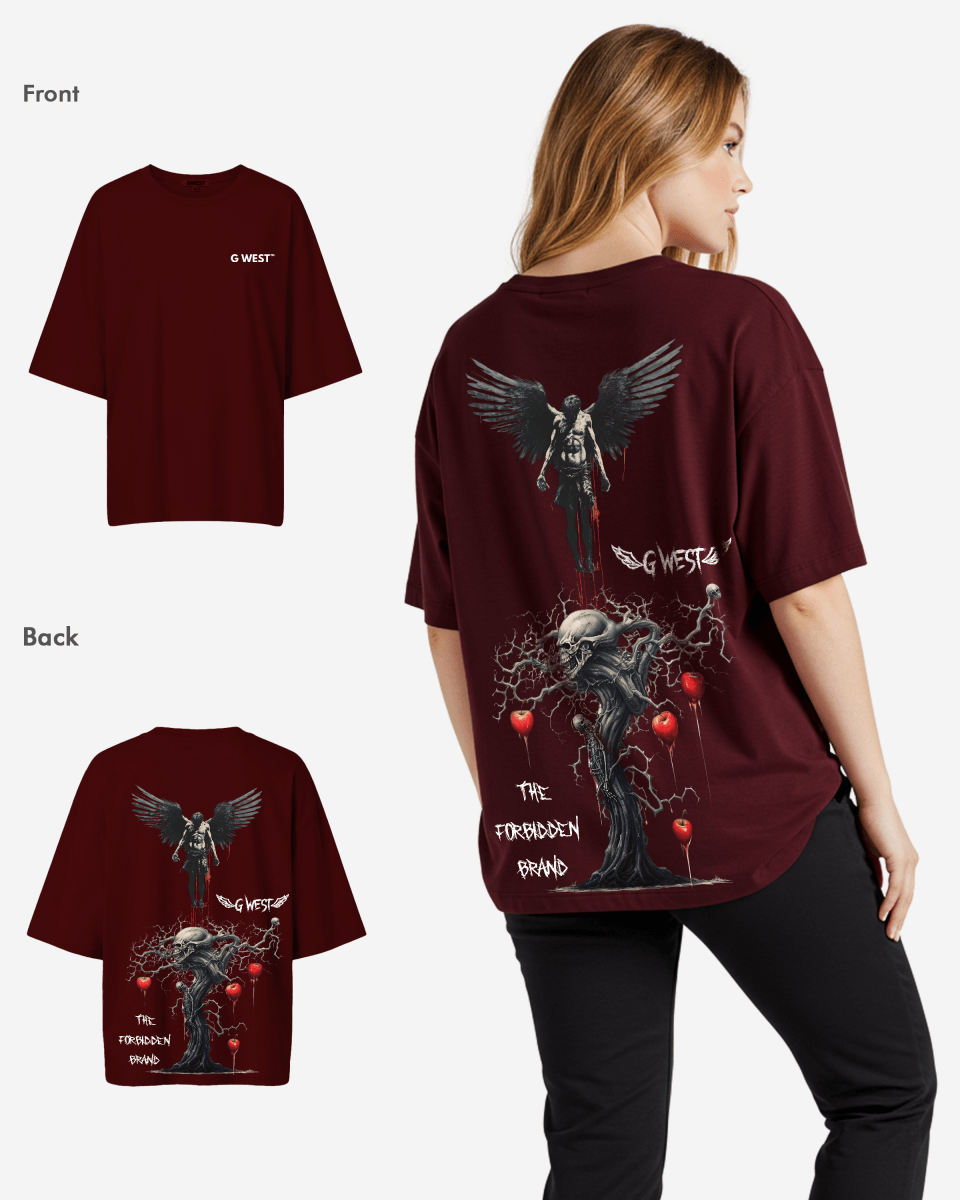 G West Oversized Forbidden Brand Tee - Women