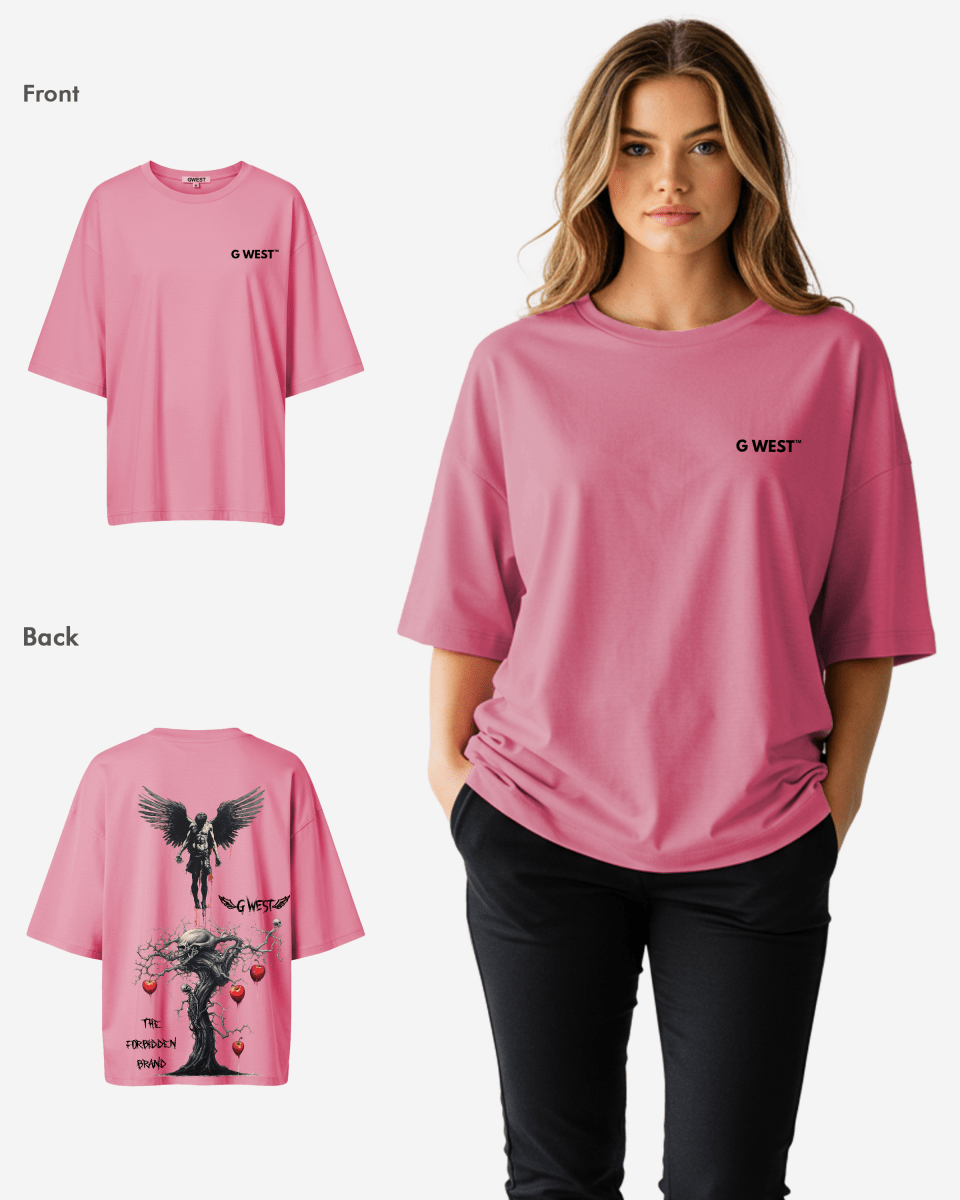 G West Oversized Forbidden Brand Tee - Women