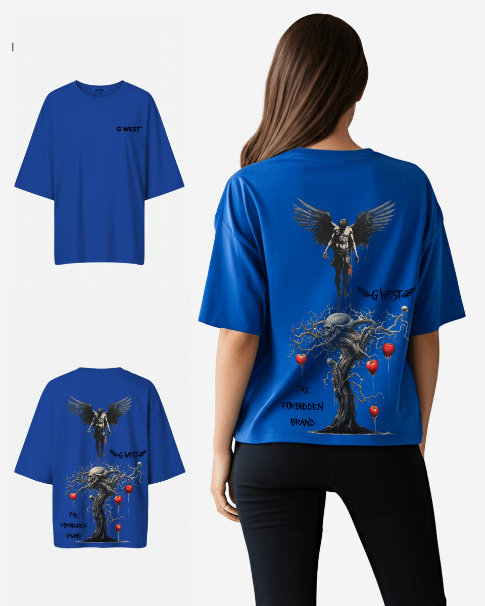 G West Oversized Forbidden Brand Tee - Women