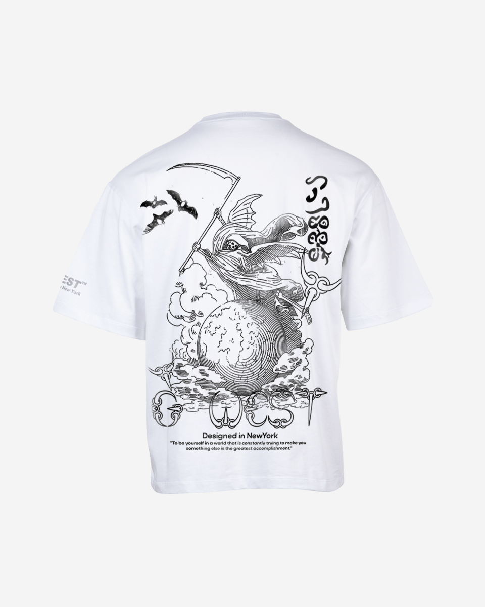 G West Oversized Gratitude Reaper Tee