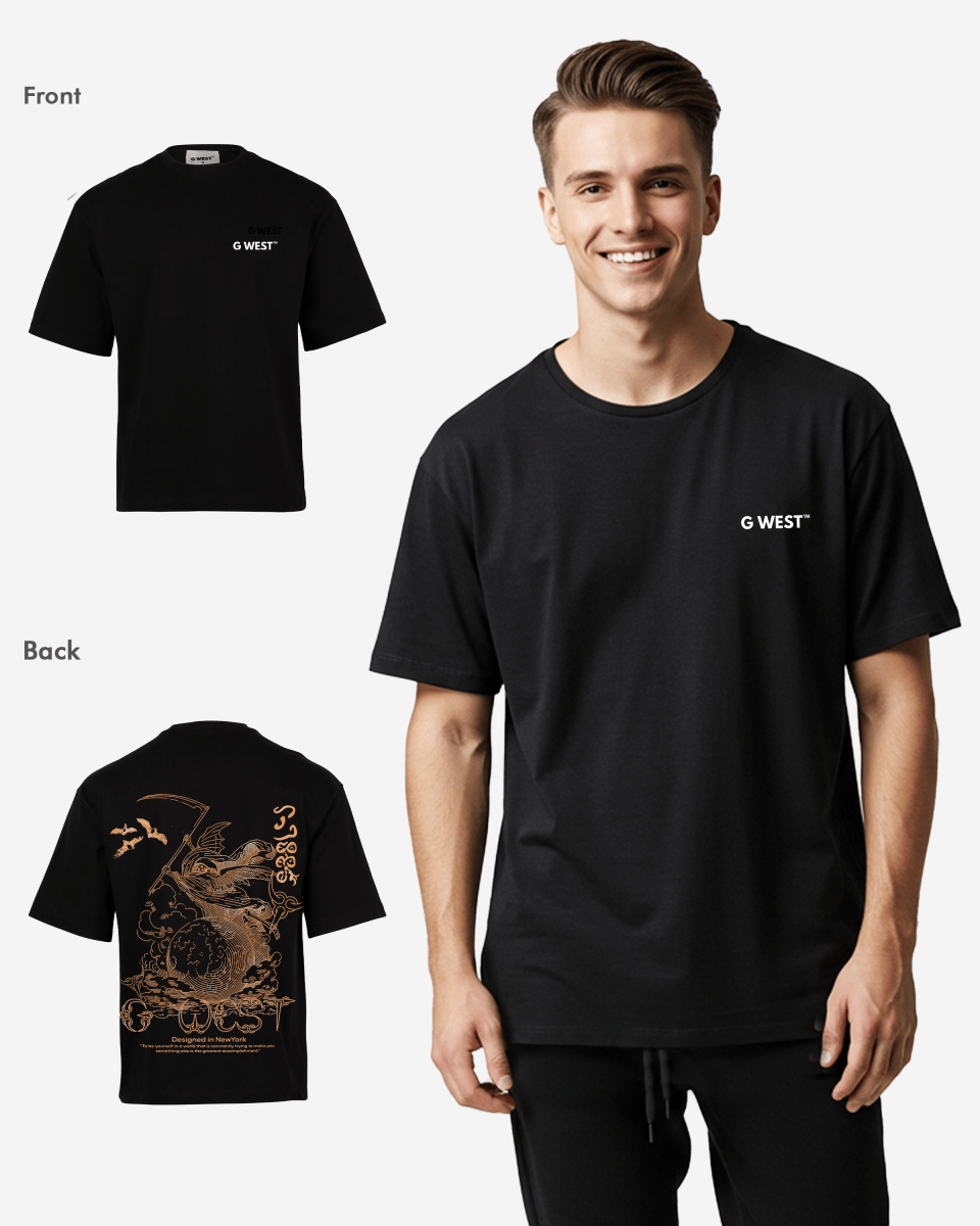 G West Oversized Gratitude Reaper Tee