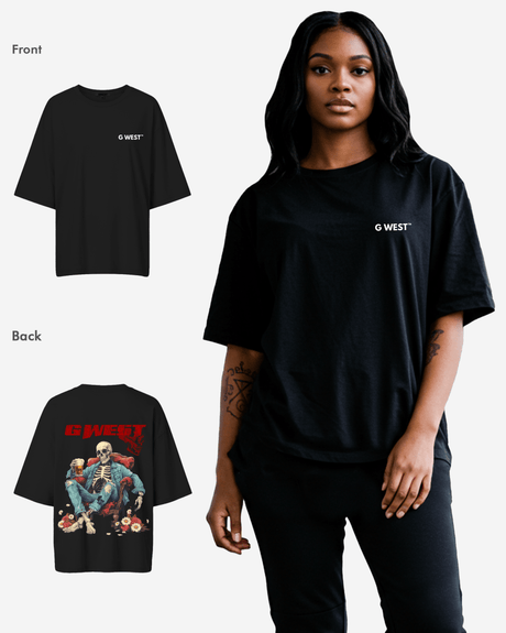 G West Oversized Happy Hour T Shirt - WOMEN