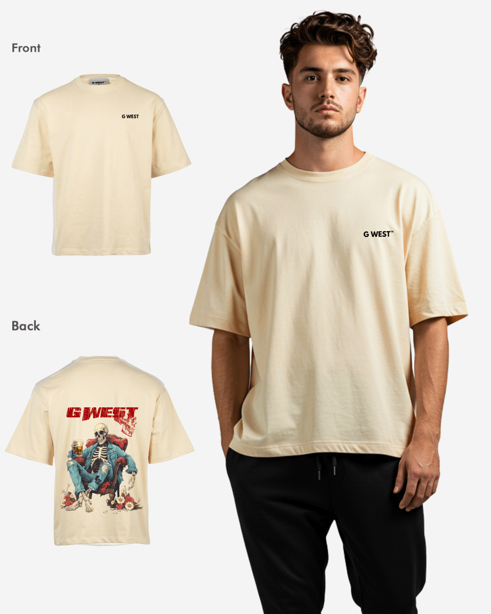 G West Oversized Happy Hour T Shirt