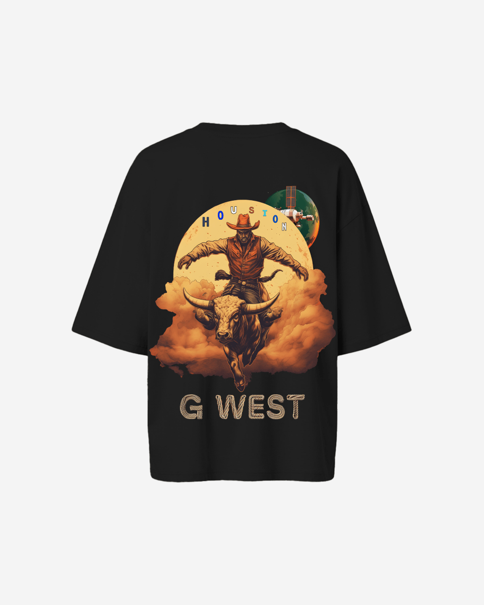 G West Oversized Houston Rodeo T-Shirt - WOMEN