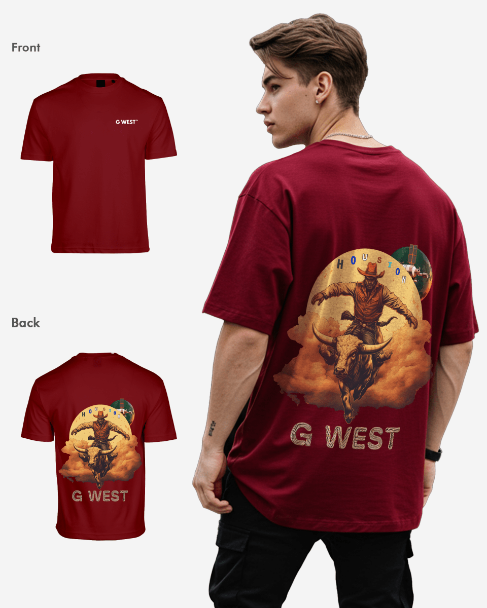 G West Oversized Houston Rodeo T-Shirt