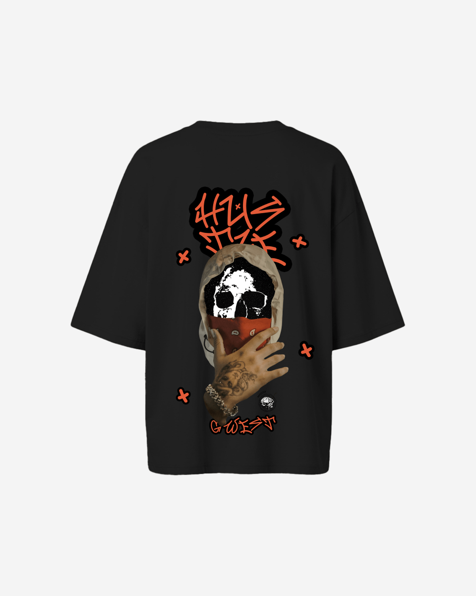 G West Womens Oversized Hustle T-Shirt