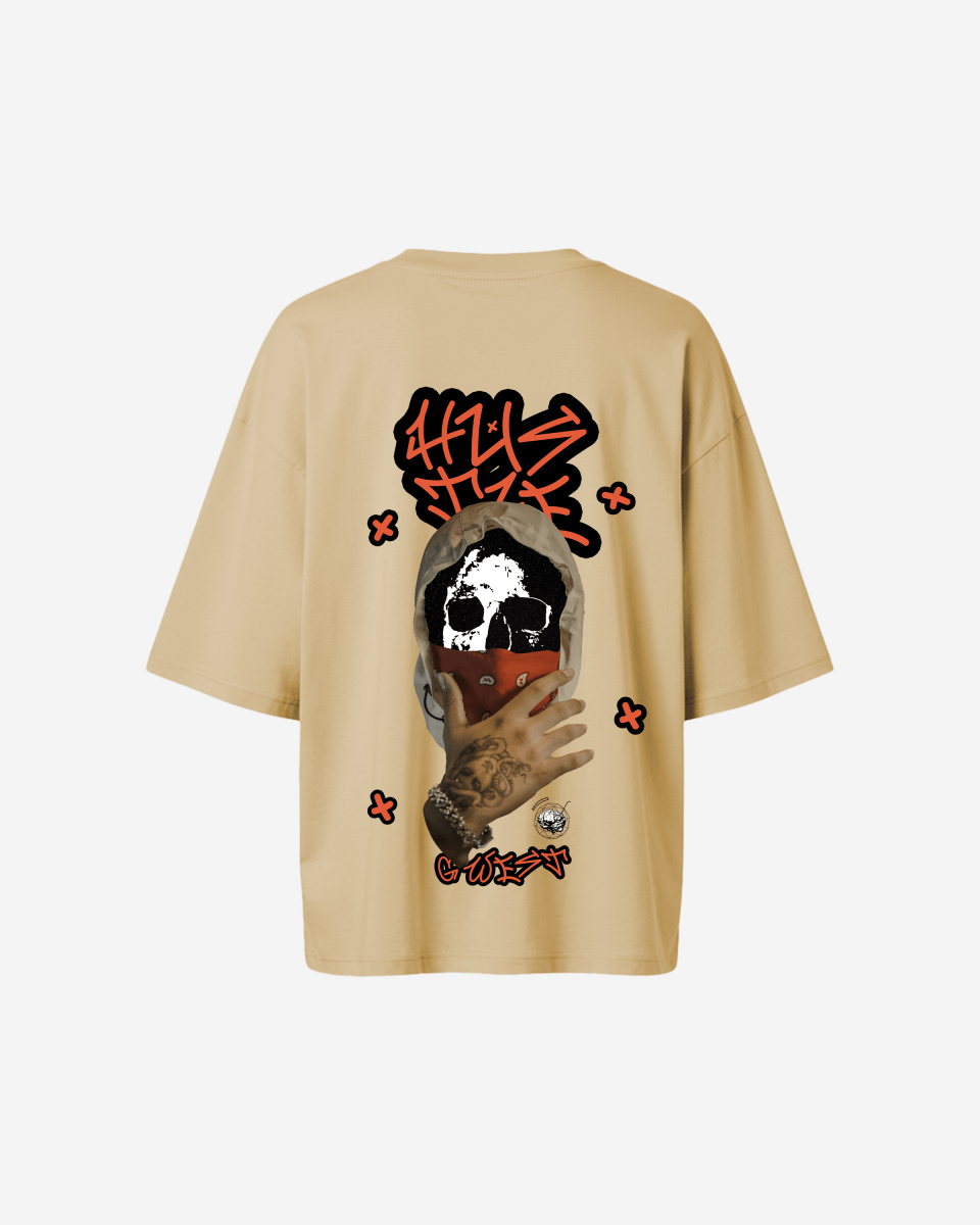 G West Womens Oversized Hustle T-Shirt