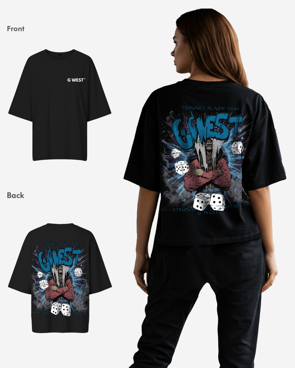 G West Oversized Imagine Of Imagination Tee - WOMEN