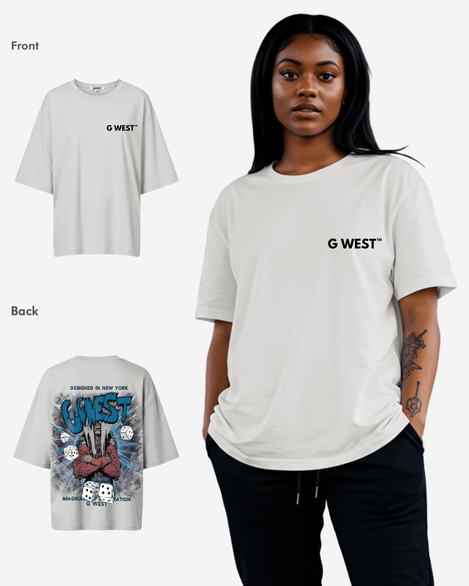 G West Oversized Imagine Of Imagination Tee - WOMEN