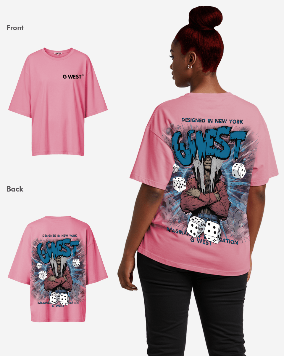 G West Oversized Imagine Of Imagination Tee - WOMEN