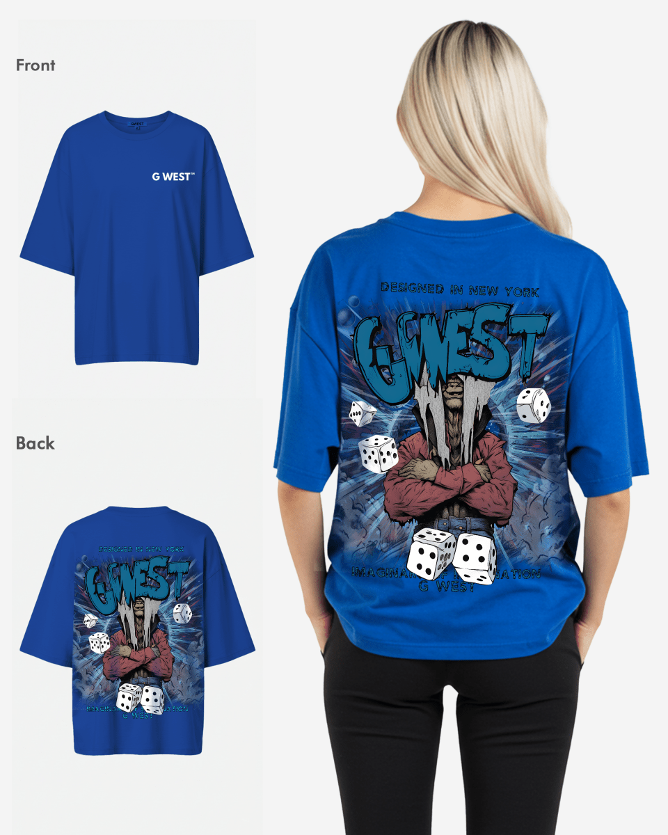 G West Oversized Imagine Of Imagination Tee - WOMEN