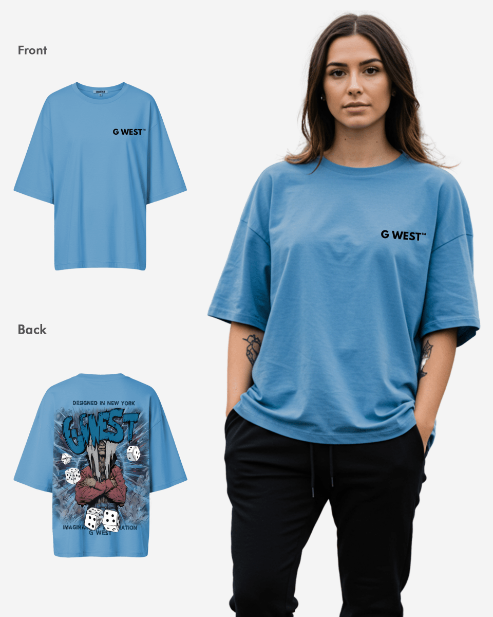 G West Oversized Imagine Of Imagination Tee - WOMEN