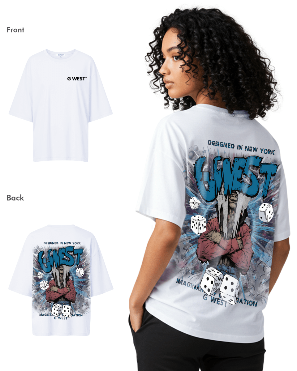 G West Oversized Imagine Of Imagination Tee - WOMEN