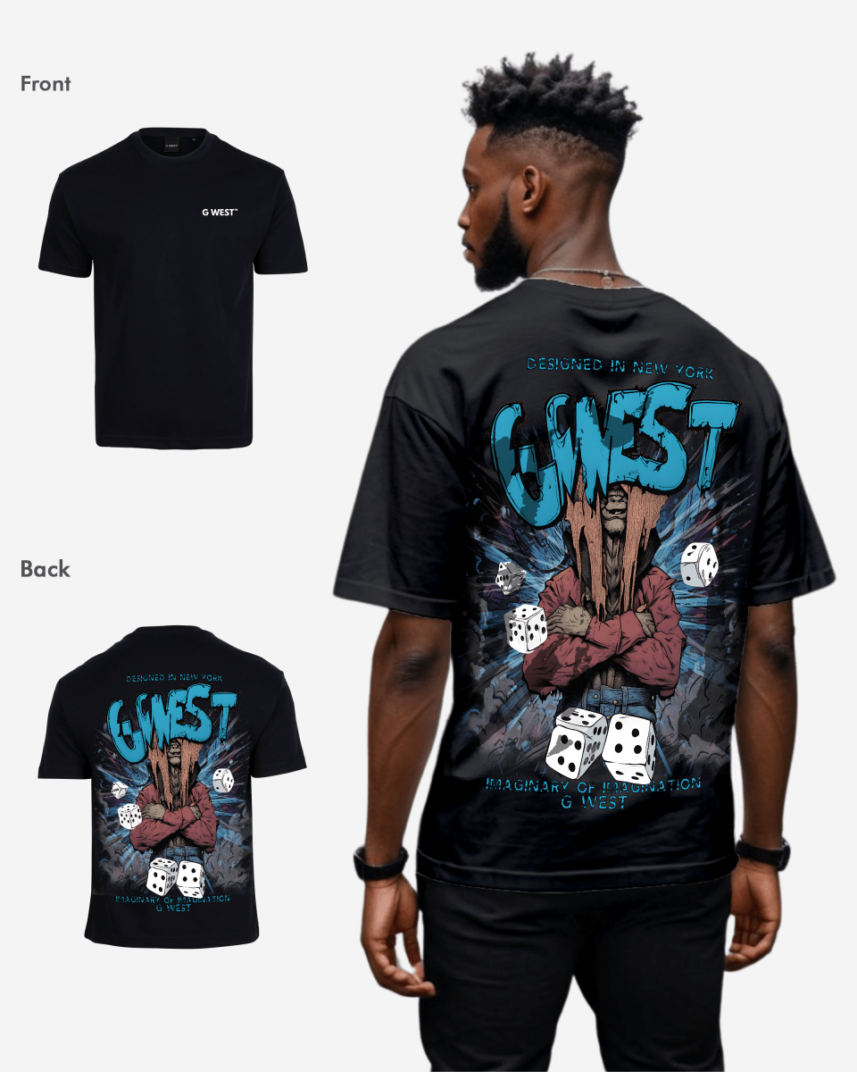 G West Oversized Imagine Of Imagination Tee
