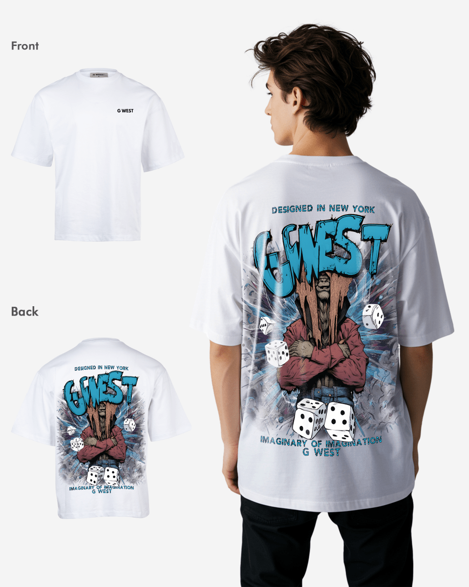 G West Oversized Imagine Of Imagination Tee