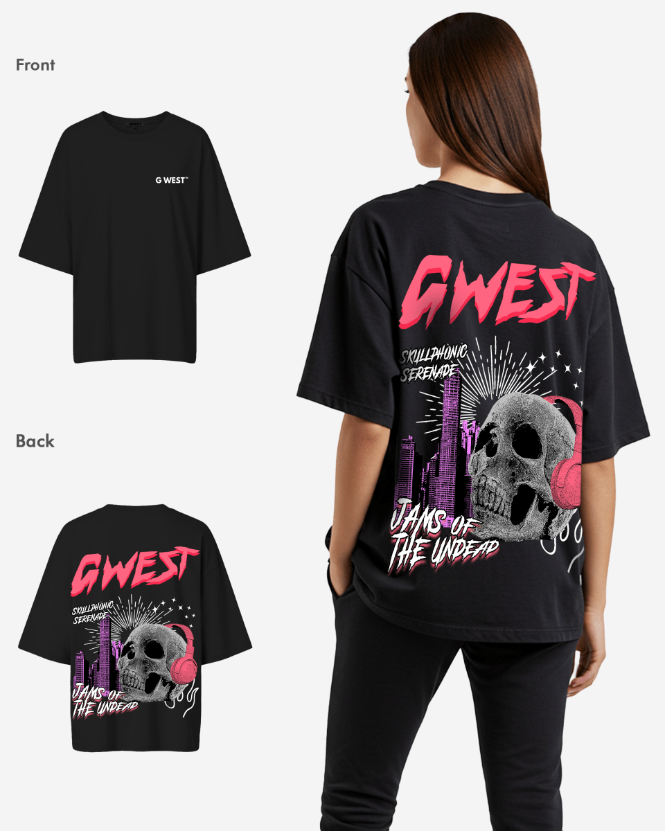 G West Oversized Jams Of The Undead Tee - WOMEN