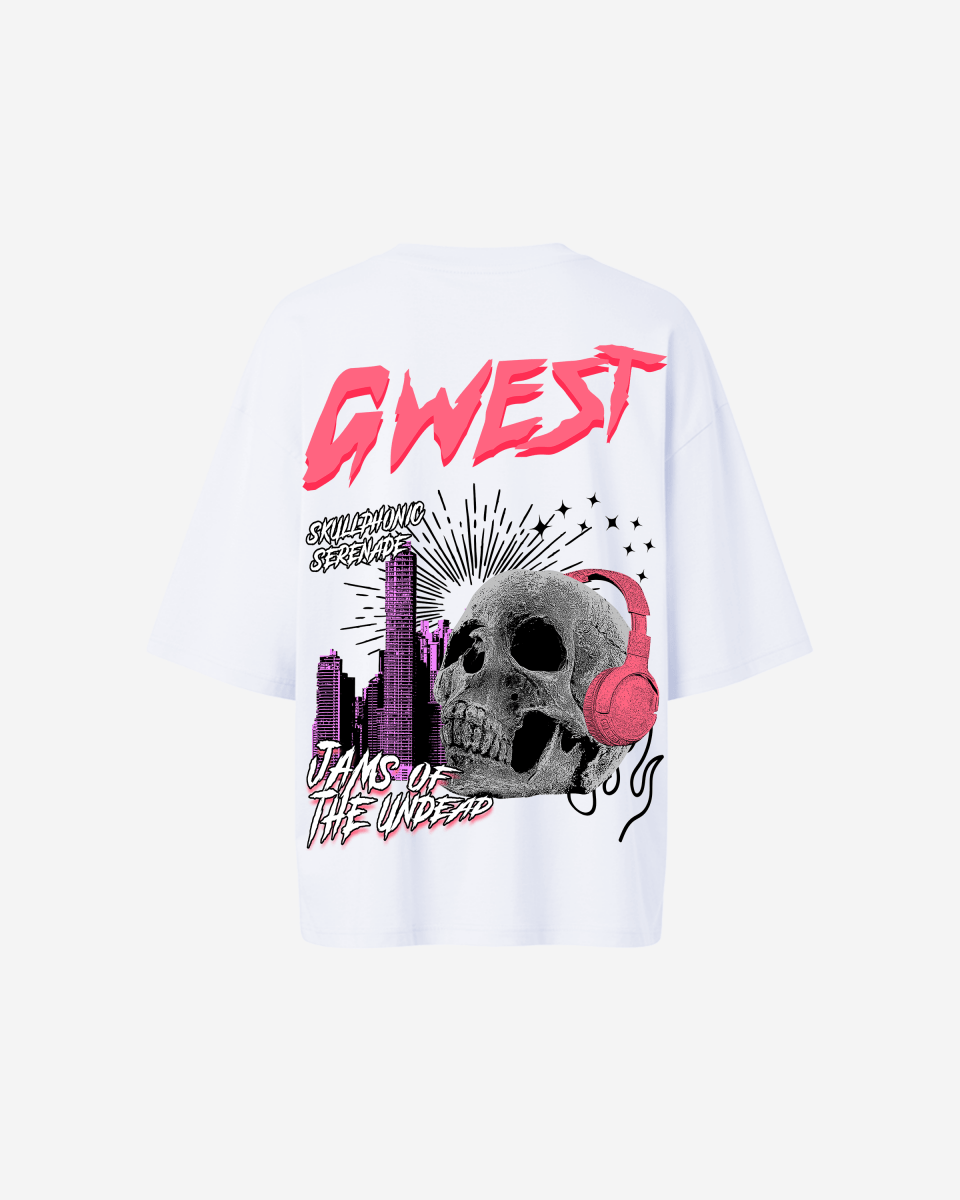 G West Oversized Jams Of The Undead Tee - WOMEN