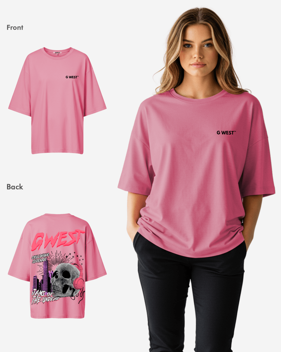 G West Oversized Jams Of The Undead Tee - WOMEN