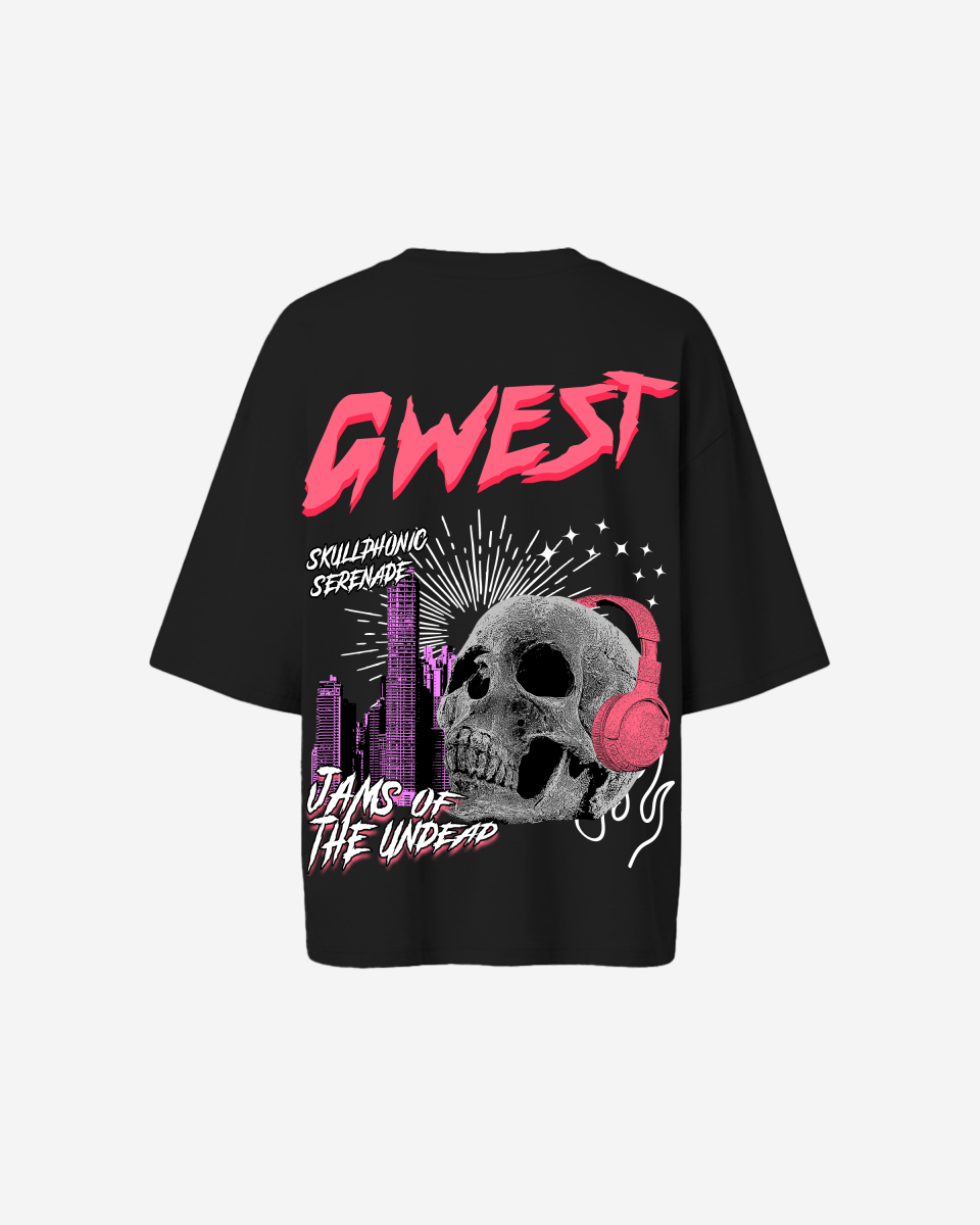 G West Oversized Jams Of The Undead Tee - WOMEN